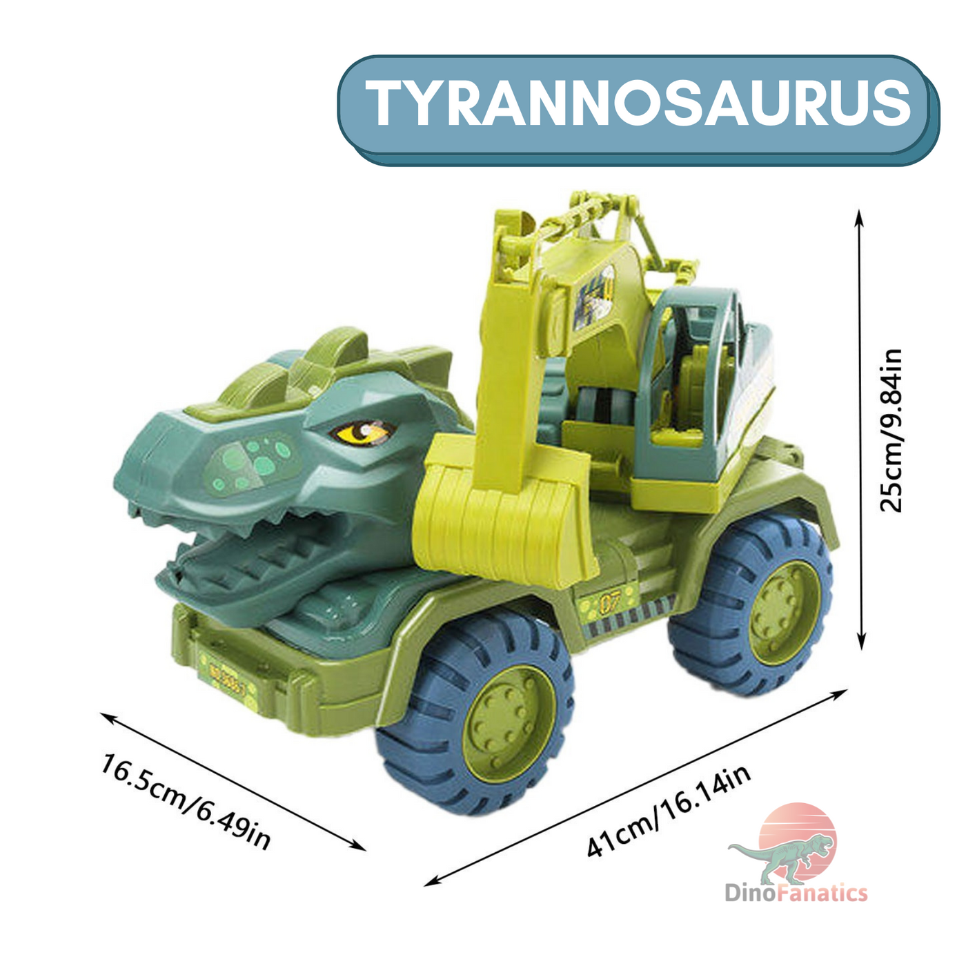 Dinosaurs Excavator Truck Toy