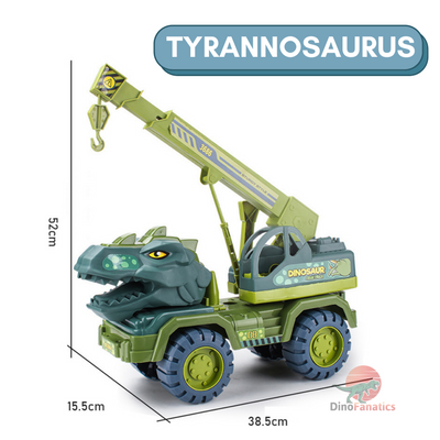 Dinosaurs Crane Truck Toy