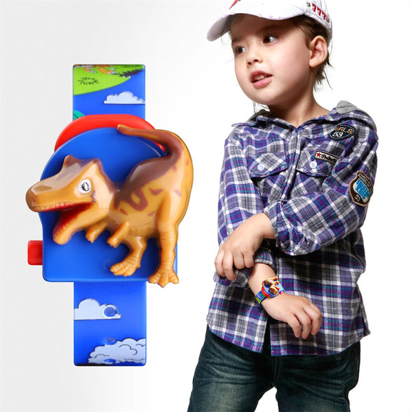 Dinosaur & T-Rex Digital School Watch: Children Time Teacher Watch -  Preschool Collection
