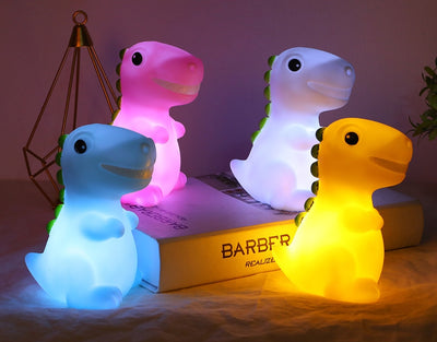 Adorable T-rex Nursery Bedroom Night Light
