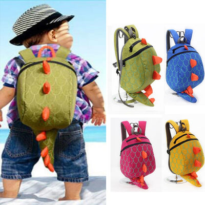 Kids Dinosaur Backpack with Dinosaur Tail
