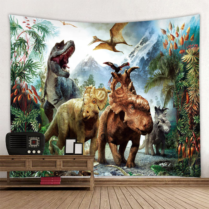 Dinosaurs Wall Hanging Tapestry