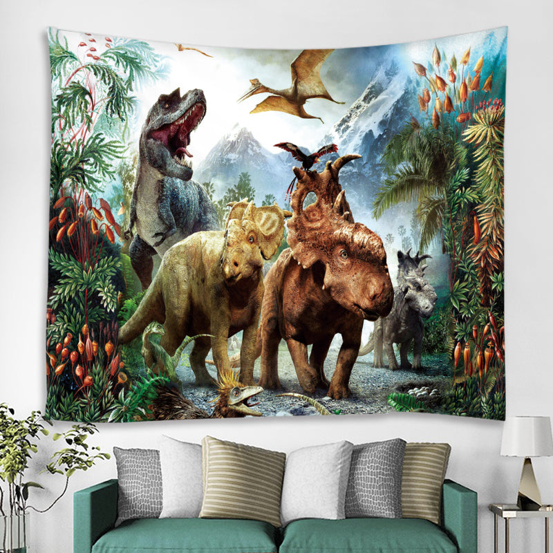Dinosaurs Wall Hanging Tapestry